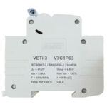 Major Tech 63A Single Pole MCB | V3C1P63 - image 1