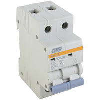 Major Tech 50A Double Pole MCB | V3C2P50 - image 1