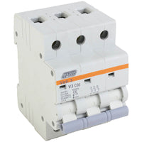 Major Tech 6A Triple Pole MCB | V3C3P06 - image 1