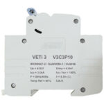 Major Tech 10A Triple Pole MCB | V3C3P10 - image 1