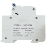 Major Tech 20A Triple Pole MCB | V3C3P20 - image 1