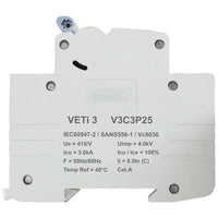 Major Tech 25A Triple Pole MCB | V3C3P25 - image 1