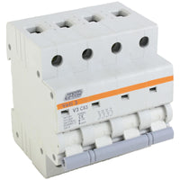 Major Tech 63A Four Pole MCB | V3C4P63 - image 1