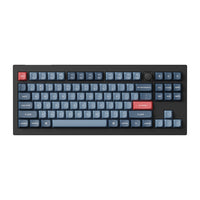 Keychron V3 Max QMK/VIA 80% Wireless Custom Mechanical Keyboard (Red Switch) – Carbon Black-V3M-D1