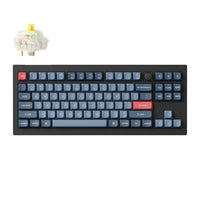 Keychron V3 Max QMK/VIA 80% Wireless Custom Mechanical Keyboard (Banana Switch) – Carbon Black-V3M-D4