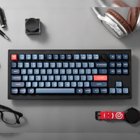 Keychron V3 Max QMK/VIA 80% Wireless Custom Mechanical Keyboard (Banana Switch) – Carbon Black-V3M-D4