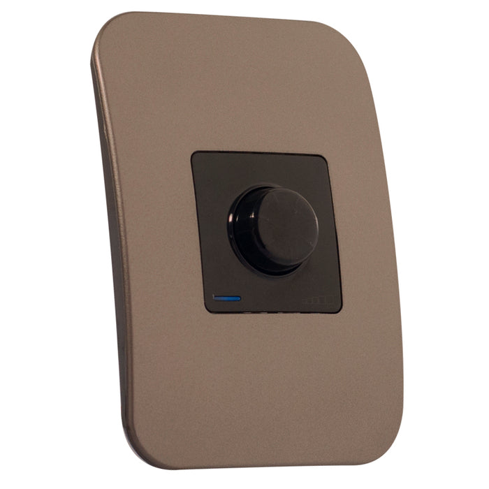 Major Tech 400W Push Dimmer BK/BZ (100mmx50mm) V4014PBBZ