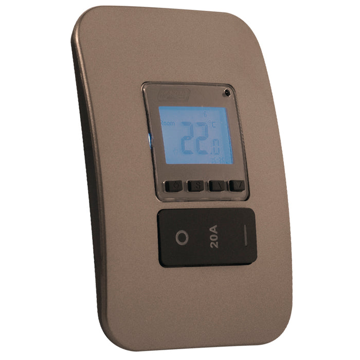 Major Tech 13A Digital Thermo with 20A DP Switch BK/BZ (100mmx50mm)  V402DBBZ