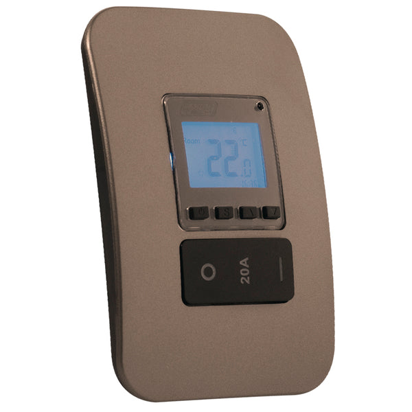 Major Tech 13A Digital Thermo with 20A DP Switch BK/BZ (100mmx50mm)  V402DBBZ