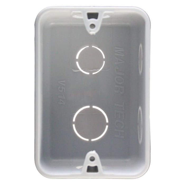 Major Tech 4 x 2 Wall Box (100 x 50mm) | V514 - image 1