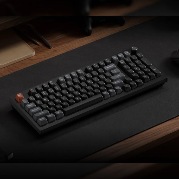 Keychron V5 Ultra 96% 8K Red Switch Hot-Swapple Silk POM RGB Wireless Keyboard-V5U-D1