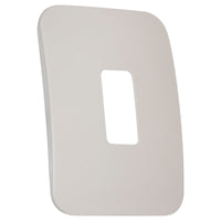 Major Tech One Single Mod Cover Plate CR/WT Trim (100mmx50mm) Vertical V6101CR