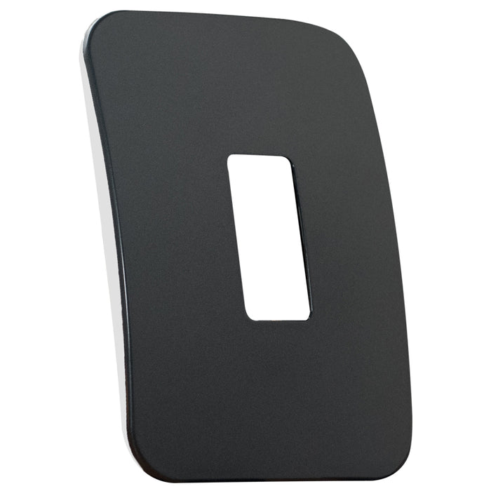 Major Tech One Single Mod Cover Plate GM/WT Trim (100mmx50mm) Vertical V6101GM