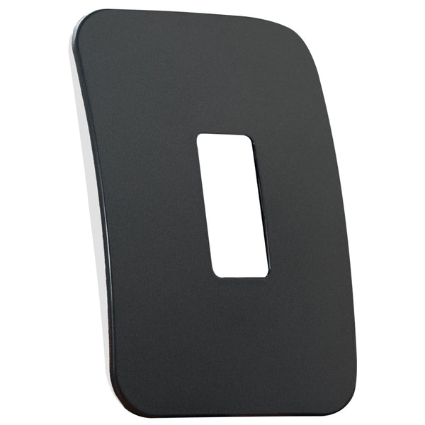 Major Tech One Single Mod Cover Plate GM/WT Trim (100mmx50mm) Vertical V6101GM