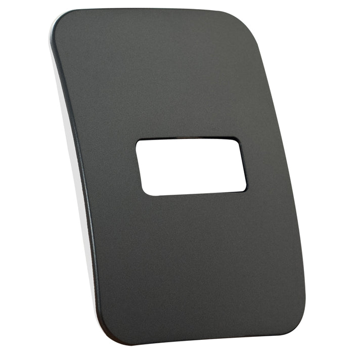 Major Tech One Single Mod Cover Plate GM/WT Trim (100mmx50mm) Horizontal V6102GM