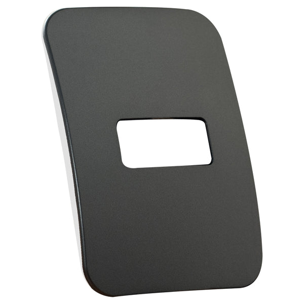 Major Tech One Single Mod Cover Plate GM/WT Trim (100mmx50mm) Horizontal V6102GM