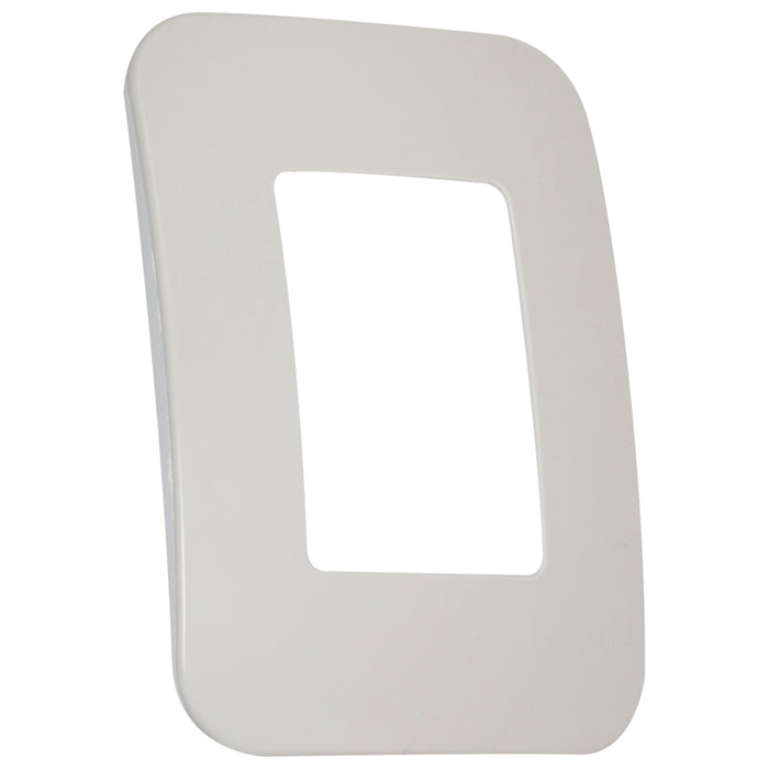 Major Tech Shaver Socket Cover Plate CR/WT Trim (100mmx50mm) V6108CR