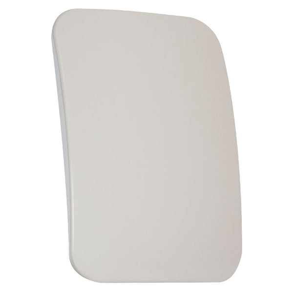 Major Tech Blank Plate CR/WT Trim With Fixing Frame (100mmx50mm) V6109CRC