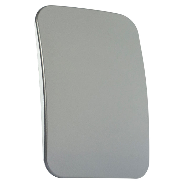 Major Tech Blank Plate SV/WT Trim No Fixing Frame (100mmx50mm) V6109SV