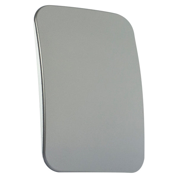 Major Tech Blank Plate SV/WT Trim With Fixing Frame (100mmx50mm) V6109SVC