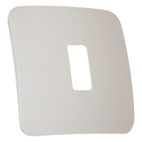 Major Tech One Single Mod Cover Plate CR/WT Trim (100mmx100mm) Vertical V6201CR