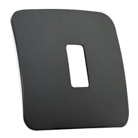 Major Tech One Single Mod Cover Plate GM/WT Trim (100mmx100mm) Vertical V6201GM