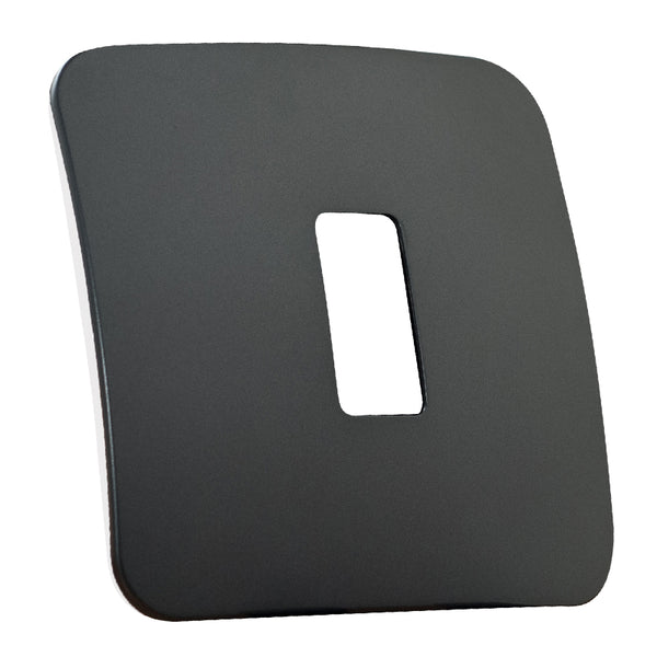 Major Tech One Single Mod Cover Plate GM/WT Trim (100mmx100mm) Vertical V6201GM