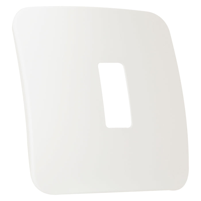 Major Tech VETi 1 - One Single Module Vertical Cover Plate White Trim - Modular | V6201WT