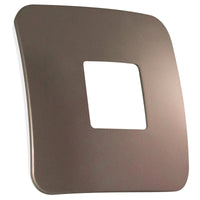 Major Tech One Double Mod Cover Plate BZ/WT Trim (100mmx100mm)  V6211BZ