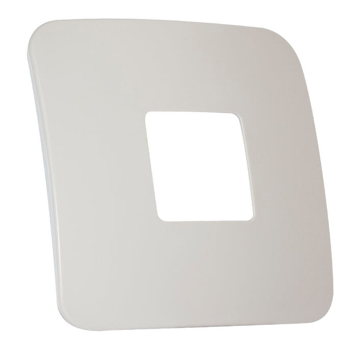 Major Tech One Double Mod Cover Plate CR/WT Trim (100mmx100mm)  V6211CR