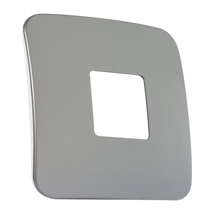 Major Tech One Double Mod Cover Plate SV/WT Trim (100mmx100mm)  V6211SV