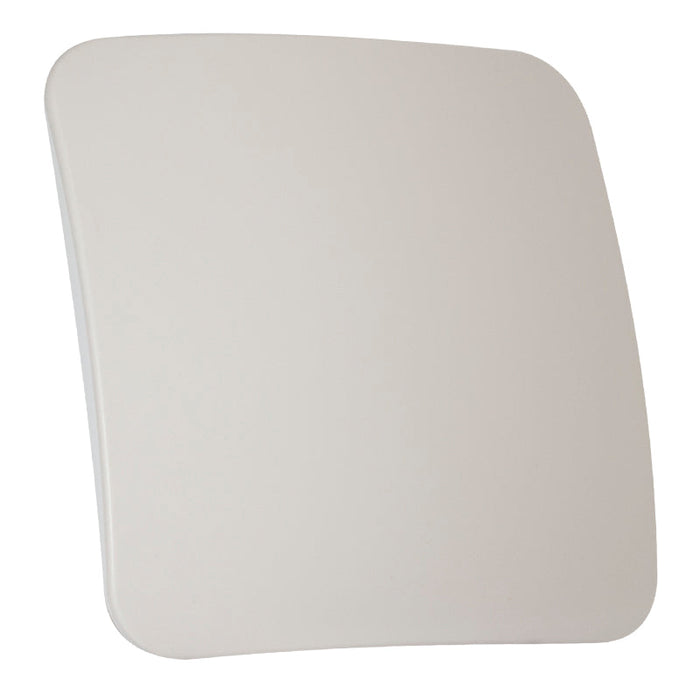 Major Tech Blank Plate CR/WT Trim With Fixing Frame (100mmx50mm) V6215CRC