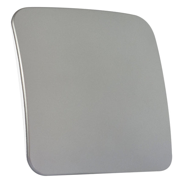 Major Tech Blank Plate SV/BK Trim With Fixing Frame (100mmx100mm) VB6215SVC