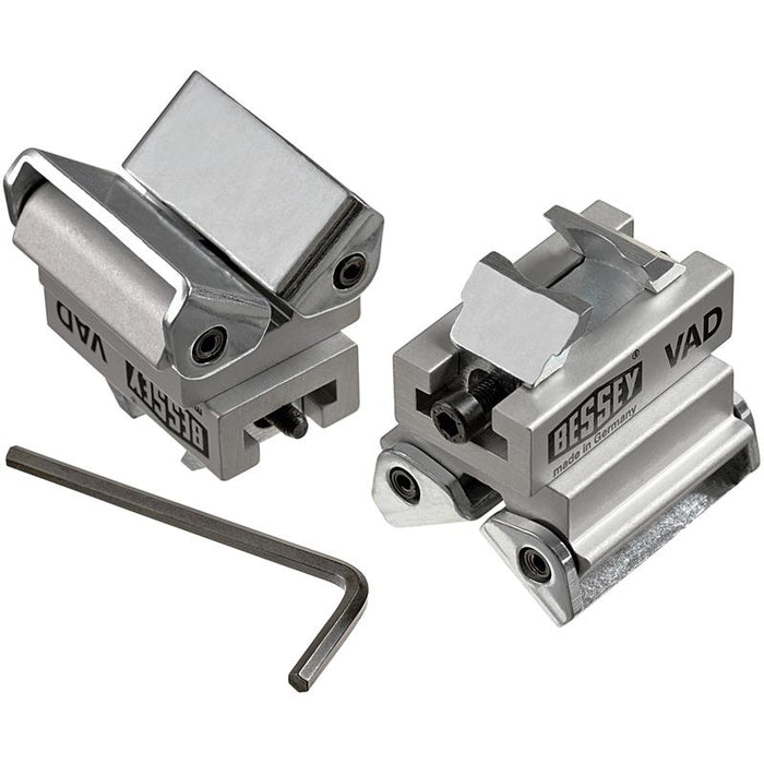 BESSEY MULTI ANGLE PAD VAD (2 PCS./BAG) - Clamp Pads for Round, Oval, Angular Workpieces, Angle Adjustment Tool, from chavda.com