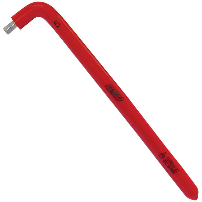 Major Tech 5mm L-Wrench Hex Key, 1000V EN 60900 VB05