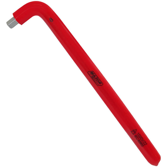 Major Tech 8mm L-Wrench Hex Key, 1000V EN 60900 VB08