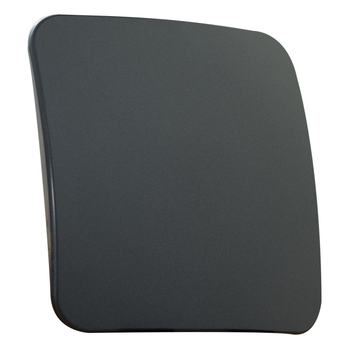 Major Tech Blank Plate GM/BK Trim No Fixing Frame (100mmx100mm) VB6215GM