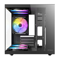 Antec VCX10M ARGB Micro-ATX | ITX Mini-Tower Gaming Chassis - Black-VCX10M ARGB Antec
