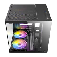 Antec VCX10M ARGB Micro-ATX | ITX Mini-Tower Gaming Chassis - Black-VCX10M ARGB Antec