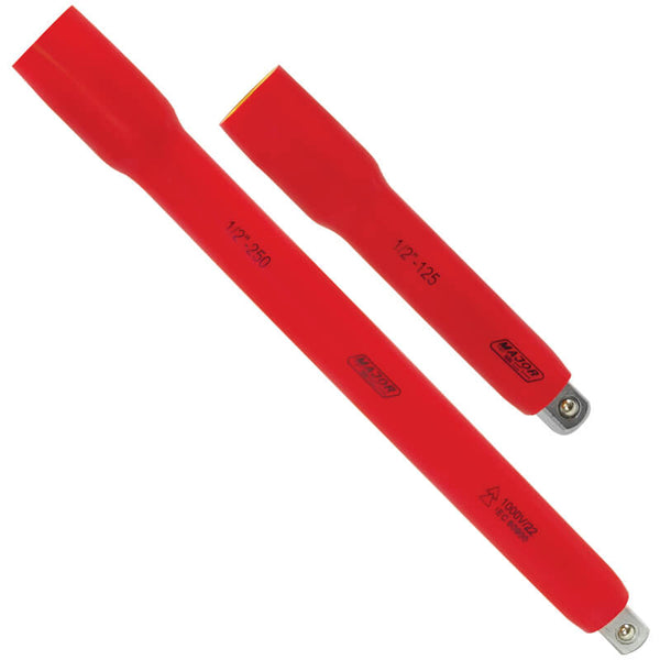Major Tech ½" 1000V AC/1500V DC Insulated Ratchet Extension Bar | VEB125 - image 1