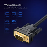 UGREEN VG101 VGA Male to Male Cable 3M-VG101-11631