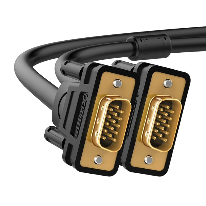 UGREEN VGA Male to Male Cable 5m 1080p -Black-VG101-11632