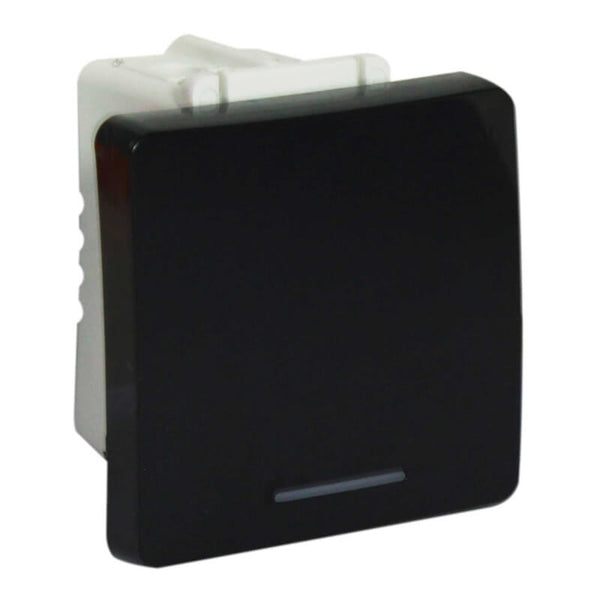 Major Tech VETi 1 - Bell Press Switch (2 Module) - Modular | VG102BK