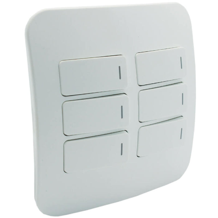 Major Tech VETi 1 - Six Lever Light Switch - Complete | VG111C6H - image 1