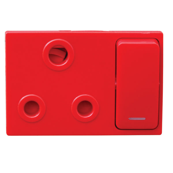 Major Tech VETi 1 - Switched 16A Dedicated RSA Socket - Power Skirting | VG20DPSRD - image 1