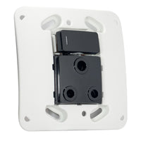 Major Tech Single RSA Socket BK/No Cover (100mmx100mm) VG21BK