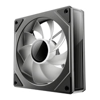 Antec VISION PWM 120mm ARGB Reverse Infinity Mirror Case Fan 3 Pack Black-VISION 120R 3PK