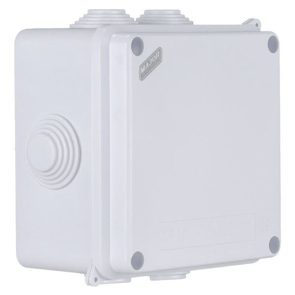 Major Tech IP65 Junction Boxes with Rubber Gland (100mm x 100mm x 70mm) | VJ10107R - image 1