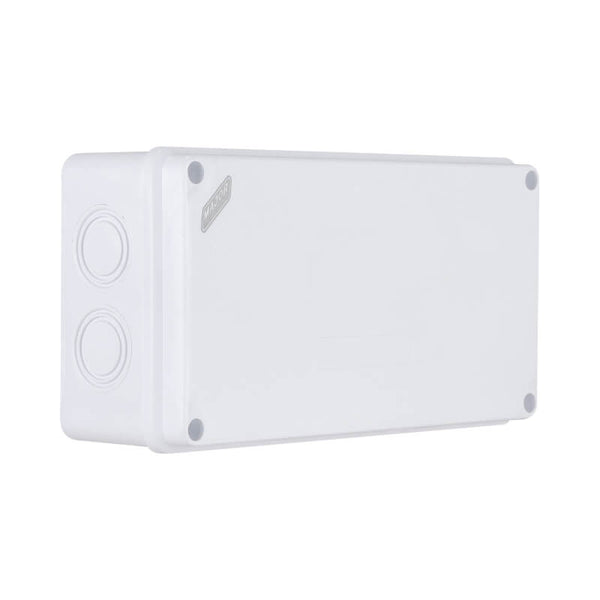Major Tech IP65 Junction Boxes with Knock Outs (200mm x 100mm x 70mm) | VJ20107G - image 1
