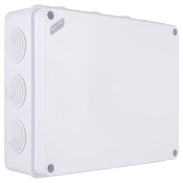 Major Tech IP65 Junction Boxes with Rubber Gland (255mm x 200mm x 80mm) | VJ25208R - image 1